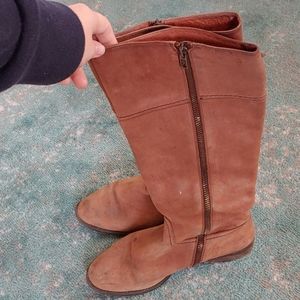 J.Crew Leather Knee Boots 7.5